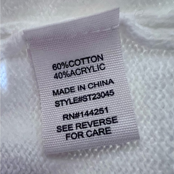 White Festive Sweater - Picture 3 of 3